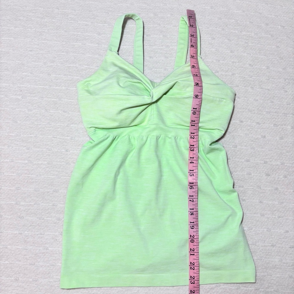 Athleta neon lime yellow tank Size‎ M - Picture 5 of 11
